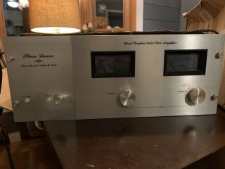Phase Linear 700 Watts 1970 Pl - 700 Stereo Power Amplifier Bob Carver