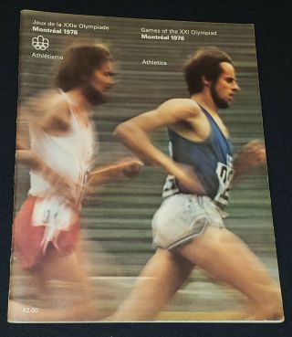 1976 - Montreal Xxi Olympic Summer Games - Athletics - Program -