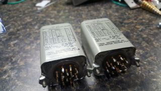 Pair 2x Of Triad Hs66 Tf1qx1 Input Output Line Transformer.  Matching Date Codes