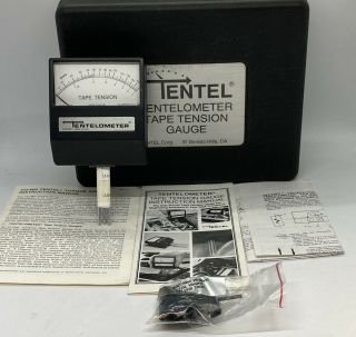 Tentel Tentelometer T2 - H7 - Um Tape Tension Gauge - Manuals Case Weight Wrench