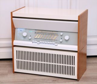 Restored Braun Atelier 11,  L1 Speaker Box Phono Tube Radio Record Player Rams