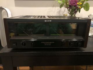 Sony Ta - N77es Power Amplifier Rare Or Not