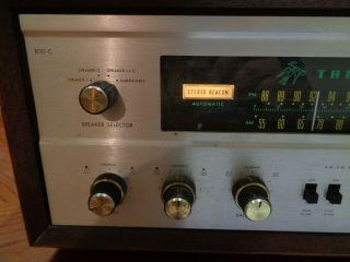 Estate The Fisher 800c Tube Stereo Receiver Powers on - No Speakers to test it 2