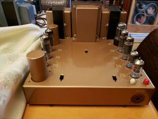 Vintage Leak Stereo 20 Amplifier And Homebrew 12ay7 Preamp