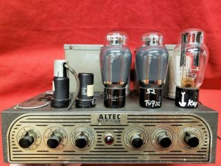 Altec Lansing Peerless Western Electric A - 324 - A 6L6 Tube Amplifier 2
