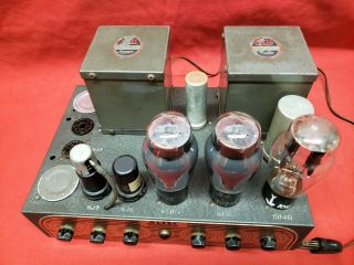 Altec Lansing Peerless Western Electric A - 324 - A 6L6 Tube Amplifier 3