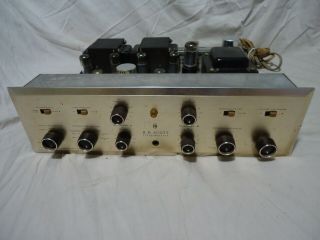 Hh Scott Type 222c Stereomaster Tube Amplifier,  Strictly Part/repair