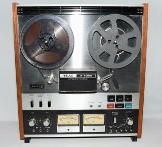 Teac A - 4300 Reel To Reel Auto Reverse 7 " Tape Deck Player Recorder