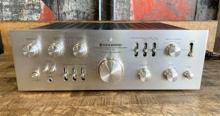 Rare Kenwood Model 500 Integrated Stereo Amplifier Supreme W/ Box 1976