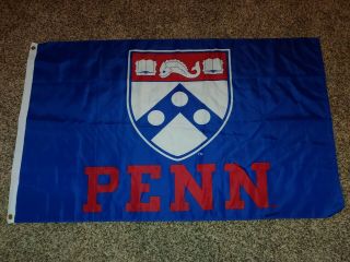 University Of Pennsylvania Penn Quakers Flag 5 