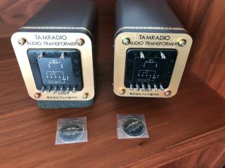 Pair Nos Tamura Tube Output F - 2004 Transformers For 2a3 300b Not Tango We