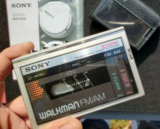 Sony Wm F10 Ii Walkman Cassette Am Fm Stereo Near 1984