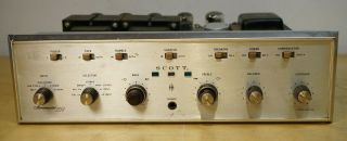 Scott 299d Early Tube Integrated Amplifier | To Power On
