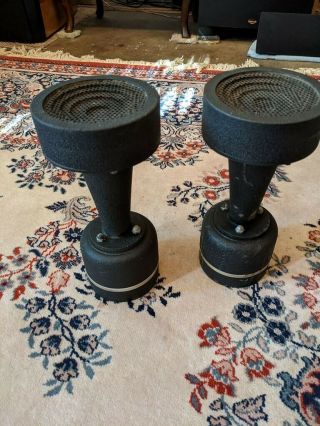 1 Pair Jbl Le175 Driver Speakers 8 Ohms With 1217 - 1290 Horn And Close Serials