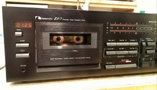 Nakamichi ZX - 7,  3 head cassette deck,  serviced,  upgraded,  Elna Silmic II caps. 2