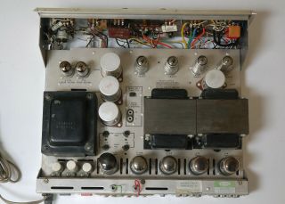 Vintage 1965 Scott LK - 72 - B Vacuum Tube Stereo Amplifier w/Wood Case Sounds Good 3