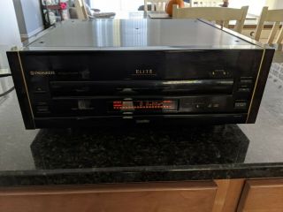 Pioneer Elite Cld - 97 Cd - Cdv - Ld Laser Disc/compact Disc Cd Player