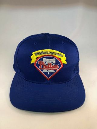 Philadelphia Phillies Vintage 1993 National League Champions Snapback Hat Sga