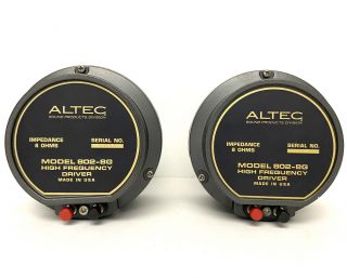 ALTEC LANSING 802 - 8G HORN DRIVERS ALNICO MAGNET (OLD STOCk) AUDIOPHILE 2
