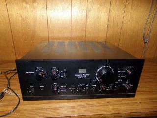 Sansui Au - 717 Stereo Integrated Amplifier,  Pro Repaired,  W/shop Receipt