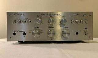 Marantz Model 1060 Console Stereo Amplifier Classic Great