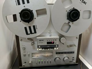 Akai Gx - 625 4 Track Stereo Reel To Reel Tape Recorder Music Player Read Desc
