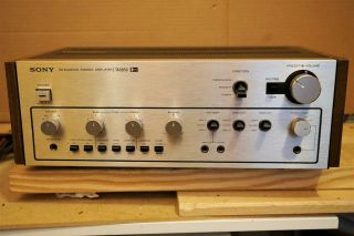 Sony Ta - 5650 Vfet Integrated Amplifier - Serviced / Preventive Update Installed