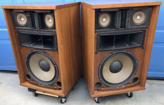 Rare,  Sansui Sp - 5500 4 - Way 6 - Speakers Floor Speakers & Sweet Sound