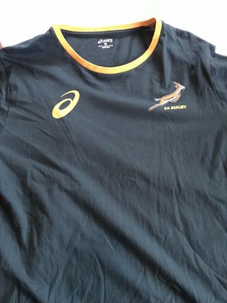 Xl Sa Rugby Shirt - South Africa Springboks - Asics