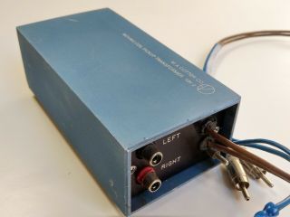 Mitchell A Cotter Mk - 2 Type P Moving Coil (mc) Step - Up Transformer,  Silver Wirin