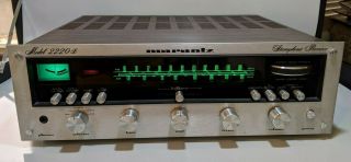 Marantz Model 2220b Stereophonic Receiver Cleaned Functional