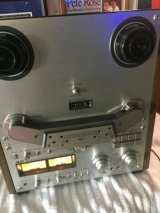 Akai Gx - 635d 4 Track Stereo Tape Deck Reel To Reel Recorder - Awsome