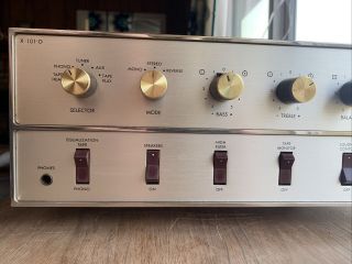 Fisher X - 101 - D Stereo Integrated Amplifier cosmetics 500C 2