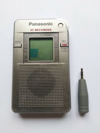 Panasonic RR - DR60 EVP Ghost Hunting Digital Voice Recorder,  jack adapter 2