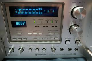 Pioneer CT - F1250 Cassette Deck Fully Restored - w - Rack Handles Near 2