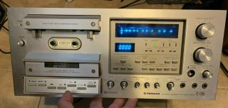 Pioneer Ct - F1250 Stereo 3 Head Cassette Deck Audiophile Tape Parts Only