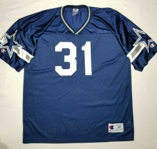 Vintage Dallas Cowboys Champion Roy Williams 31 Nfl Jersey Size 48 (xl)