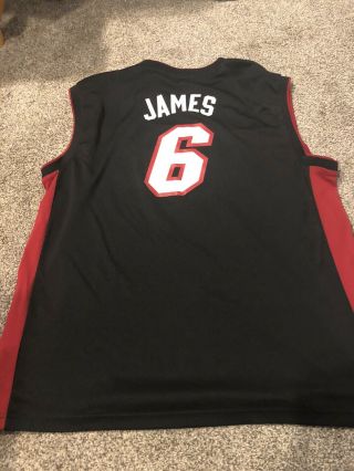 Lebron James Miami Heat Adidas Jersey Adult