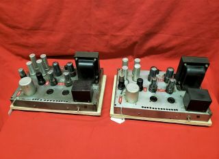 Capehart Western Electric 6v6 Tube Power Amplifiers [pair]
