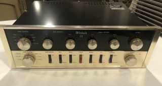 Mcintosh C11 Preamp Tube Preamplifier Mid Century Stereo