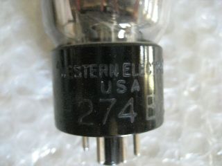 1 x NOS NIB 274B Western Electric Engraved Base Power Rectifier - 539C 3