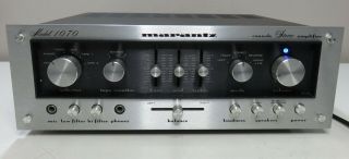 Marantz 1070 Integrated Stereo Amplifier Perfect Recapped Serviced