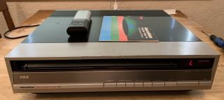 rca selectavision ced videodisc player SJT - 300 Stereo Remote Serviced 2