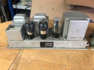 Pair Northern Western Electric R4045C 6L6 Mono Tube amplifiers Hifi NR 2