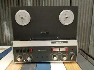 Revox A77 Mk Iii Tape Deck 2 - Track High Speed Special Dolby Reel To Reel Player