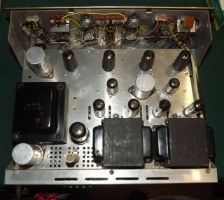 Hh Scott Type 222c Stereomastertube Amplifier 7189 Output Tubes