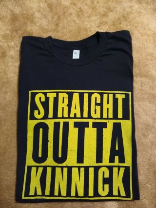Ncaa Straight Outta Kinnick Short Sleeve T - Shirt,  Iowa Hawkeyes,  Xl Black Yellow