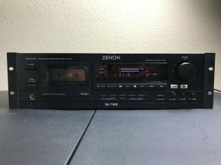 Denon Dn - 790r Professional Three Head Cassette Deck - And Great