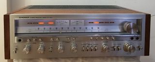Pioneer Stereo Receiver Model Sx - 1050