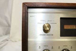 The fisher 800 - C Tube Stereo Receiver (Tested/Working) 3